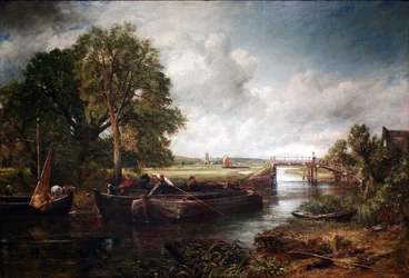Blick auf den Stour bei Dedham